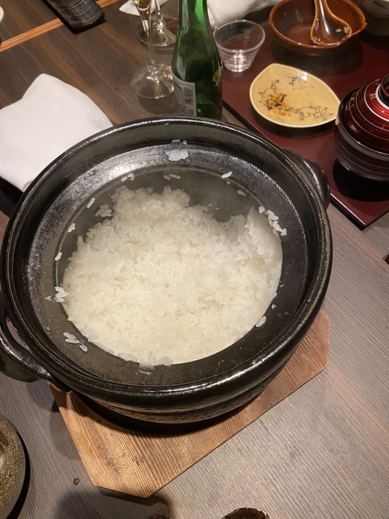 kaiseki arroz