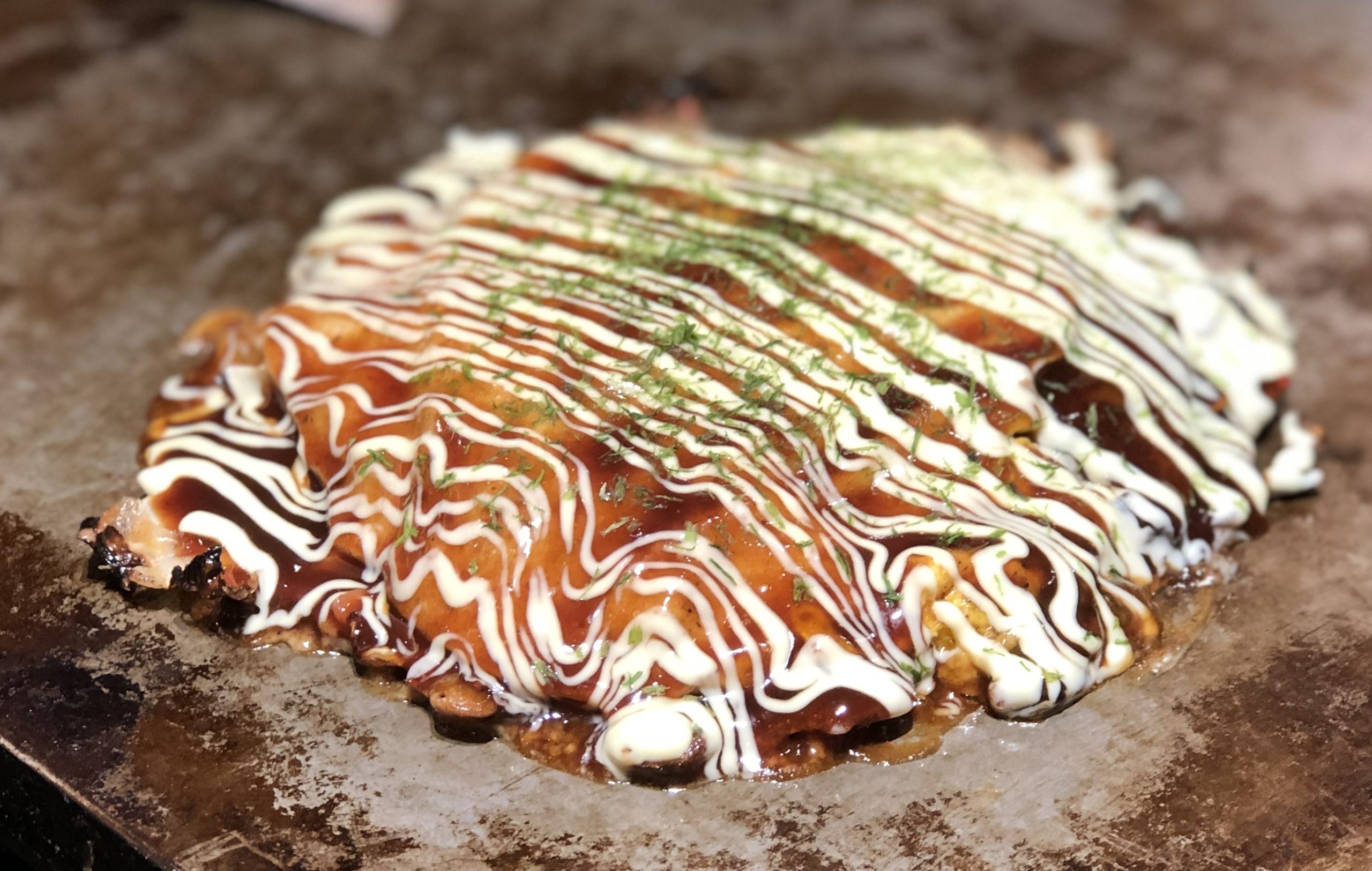Okonomiyaki (tortilla japonesa)