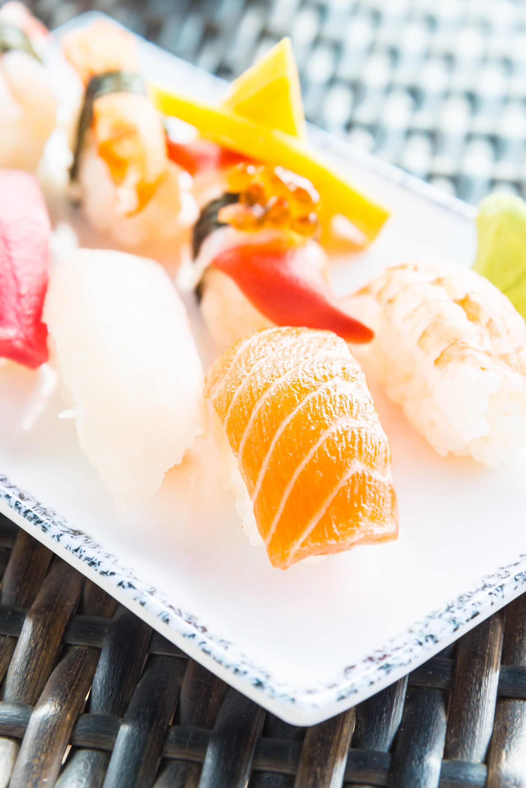 Nigiri sushi - japanese food style