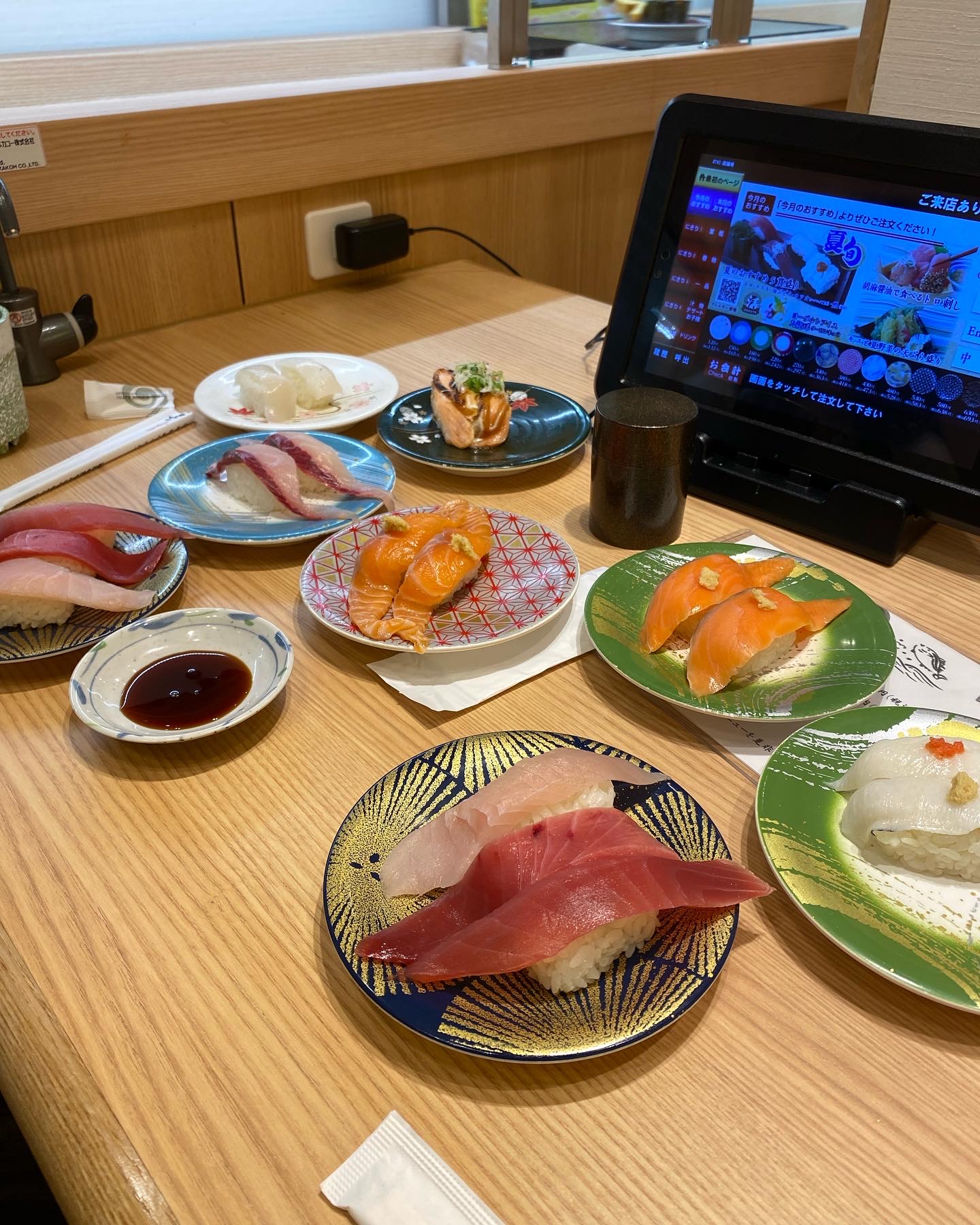 Restaurantes de Sushi Giratorio (Kaitenzushi)